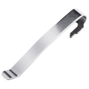 Multiclip Leatherman Quick-Release Engravable Pocket Clip argento POLISHED