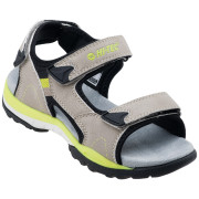 Sandali da bambino Hi-Tec Maleni Jr grigio/giallo Black/Sand/Lime Yellow