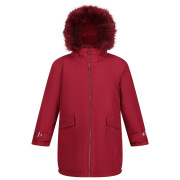 Giacca da bambino Regatta Adelyn Parka rosso Dk Pimento