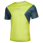 Maglietta da uomo La Sportiva Pacer T-Shirt M giallo Lime Punch/Storm Blue