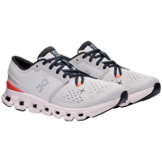 Scarpe da corsa da donna On Running Cloud X 4 grigio chiaro Silver/Flame