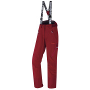 Pantaloni da donna Husky Mitaly L rosso bordo