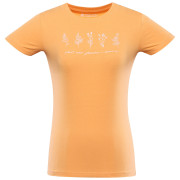 Maglietta da donna Alpine Pro Norda arancione peach