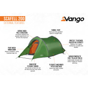 Tenda da trekking Vango Scafell 200