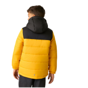 Giacca invernale per bambini Regatta Lofthouse Black/Mustard