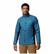 Giacca da uomo Columbia Powder Pass™ Hybrid Jacket blu Phoenix Blue, Black