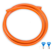 Tubo Gimeg Plynová hadice 5 m se svorkami arancione orange