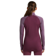 Maglietta sportiva da donna Icebreaker Women Mer 200 ZoneKnit LS Half Zip