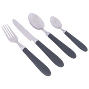 Set di posate Bo-Camp Deluxe 24 pcs grigio Grey