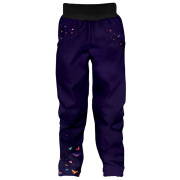 Pantaloni softshell per bambini WAMU Dark Purple viola scuro DARK PURPLE
