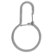 Portachiavi Nite Ize DualPass argento