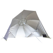 Ombrellone Bo-Camp Beach parasol with sidewalls grigio Grey