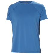 Maglietta sportiva da donna Helly Hansen W Tech Trail Ss T-Shirt blu Azurite