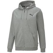 Felpa da uomo Puma ESS Small Logo FZ Hoodie TR grigio gray