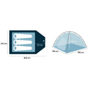 Tenda Zulu Easy Tent 3 Plus