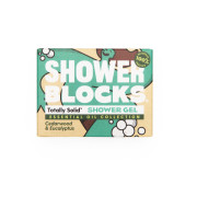 Gel doccia Totally Solid Solid Shower Gel EO Range - Cedarwood & Eucalyptus blu