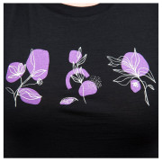 Maglietta sportiva da donna Sensor Merino Air Bloom