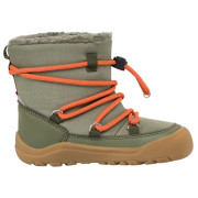 Stivali invernali per bambini Viking Outdoor Footwear Birch Barefoot Warm WP Pull-on Olive