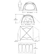 Tenda da trekking Marmot Limestone 4P