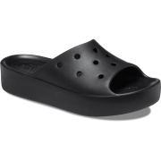 Pantofole da donna Crocs Platform slide nero Black