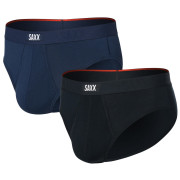 Slip da uomo Saxx Vibe Xtra Soft Comfort Brief Fly 2Pk nero/blu black/navy