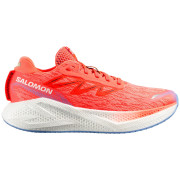 Scarpe da uomo Salomon Aero Glide 4 rosso Neon Flame / White / Persian Jewel