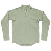 Felpa da uomo Devold Endurance Merino Zip Man verde FOG