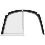 Estensione per tenda da campeggio Brunner Skia Frontwall 400