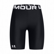 Pantaloncini da donna Under Armour HG Authentics 8in Short nero Black/White