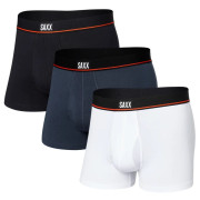 Boxer da uomo Saxx Non-Stop Stretch Cotton Trunk 3Pk nero/bianco black/deep navy/white