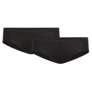 Mutande da donna Icebreaker Women Merino 150 Siren Hipkini 2 Pack nero Black