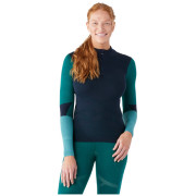 Maglietta sportiva da donna Smartwool W Intrknt Thrml Mrn Bl Colorbl 1/4 Zip