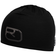 Berretto Ortovox 120 Cool Tec Logo nero Black Raven