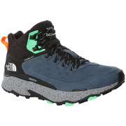 Scarpe da uomo The North Face Vectiv Exploris Mid Futurelight Leather verde/blu MontereyBlue/TnfBlack