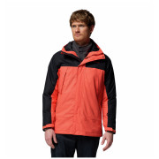 Giacca da sci da uomo Columbia Shotski Jacket nero/arancio Zing/Black