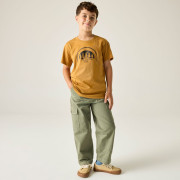 Maglietta da bambino Regatta Bosley Wood Brown