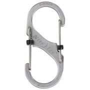 Moschettone ausiliario Nite Ize S-Biner SlideLock #4 argento