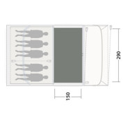 Tappeto per tenda Outwell Cozy Carpet Flagstaff / Nashville / Monterey 5 Air