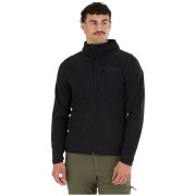 Felpa funzionale da uomo Fundango Nagano Full Zip Hoodie nero black