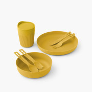 Set di stoviglie Sea to Summit Passage Dinnerware Set 1P 7 Piece giallo Arrowwood Yellow