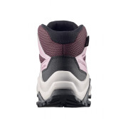 Scarpe da bambino Salomon X Ultra Mid Gtx J Huckleberry-Dawn Pink-Concord Grape