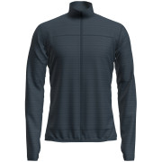 Felpa da uomo Icebreaker M M 300 Descenderender LS Zip blu/grigio Abyss