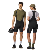 Pantaloncini da donna Fjällräven Hoja Bib Shorts W