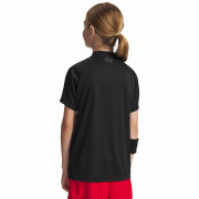 Maglietta da bambino Under Armour Tech Split Wordmark SS-BLK