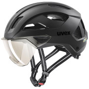 Casco da ciclismo Uvex Stride Visor nero black matt