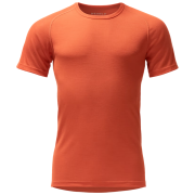 Maglietta funzionale da uomo Devold Adventure Merino 190 Tee Man arancione Brick
