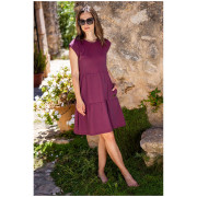 Vestito da donna Drexiss Sofie Pike Wine bordeaux