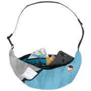 Marsupio Ticket to the moon Upcycled Sling Bag blu/grigio Sky Blue / Frosty Grey