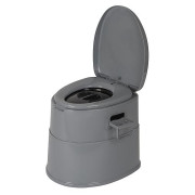 Gabinetto portatile Bo-Camp Portable Toilet Compact 7 grigio Gray/Black