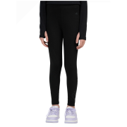 Leggings per bambini 4F Tights Cas F313 Deep Black nero Deep Black